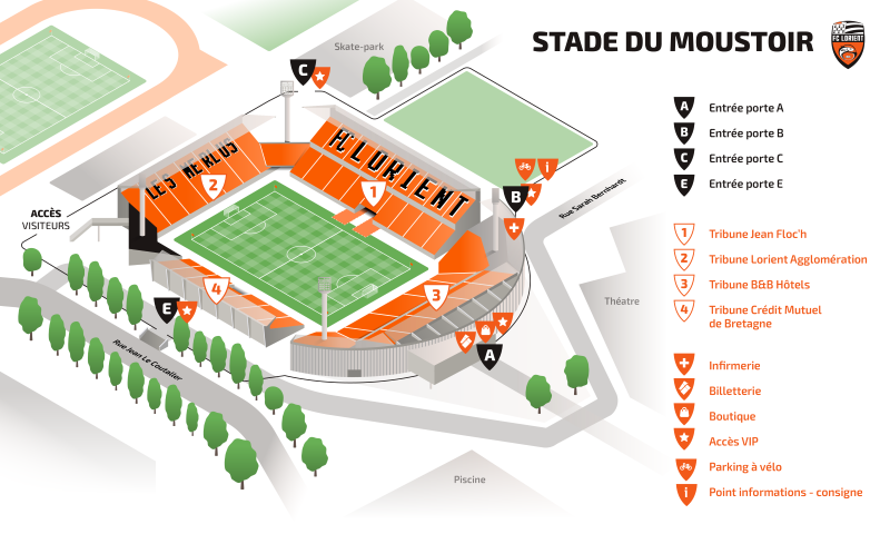 Venir Au Moustoir FC Lorient